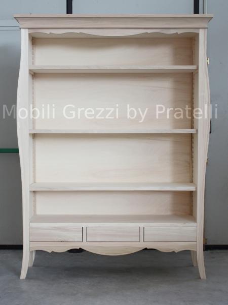 Librerie Grezze , Libreria Sagomata Grezza