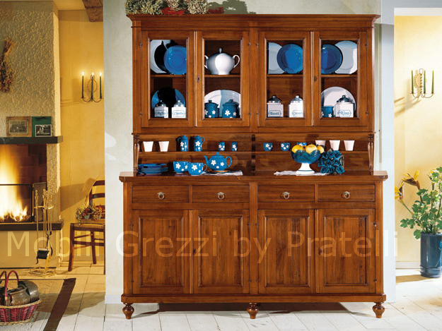 Credenza Grezza a Due Ante e Due Cassetti mod. Antoine